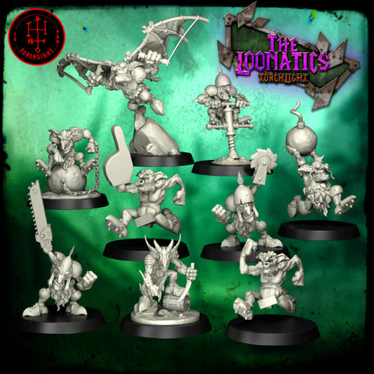 The Loonatics – Goblins – High Quality Miniatures for Fantasy Football Game – Torchlight Models