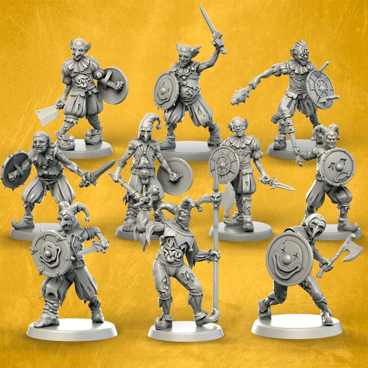 Rotting Carnival Troupe - Punga Miniatures