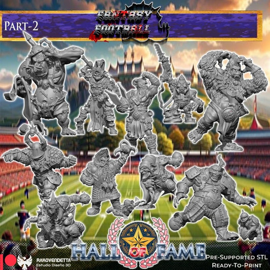 Hall of Fame 2 - Star Players Bundle for Fantasy Football Miniature Game