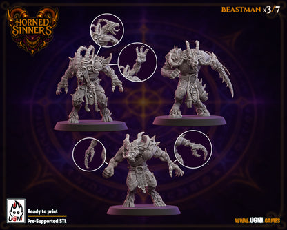 Chaos Team ⚜️Horned Sinners Fantasy Football UGNI Miniatures