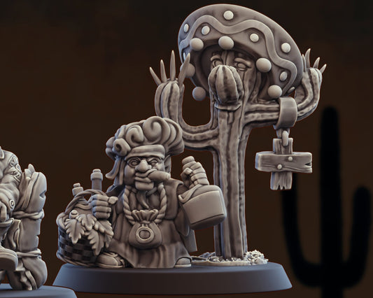 Los Lunchadores Apothecary Halfling Team Blood Fantasy Football Bowl Ugni Miniatures