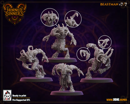 Chaos Team ⚜️Horned Sinners Fantasy Football UGNI Miniatures