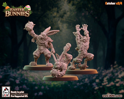 Easter Bunnies as Slann Team - 12 Miniatures | Blood Fantasy Football Bowl | UGNI Miniatures