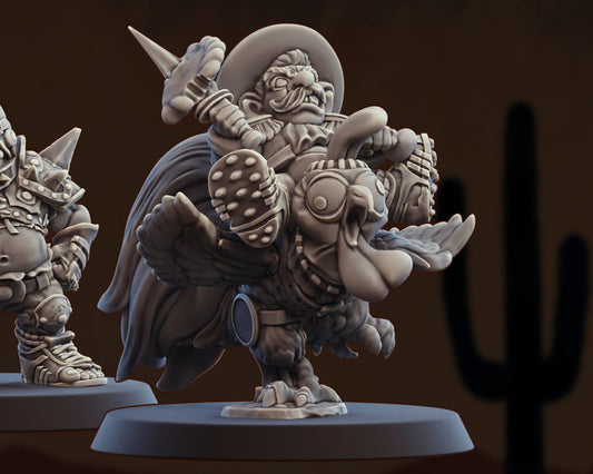 Los Lunchadores Halfling Ram Star Player Blood Fantasy Football Bowl Ugni Miniatures