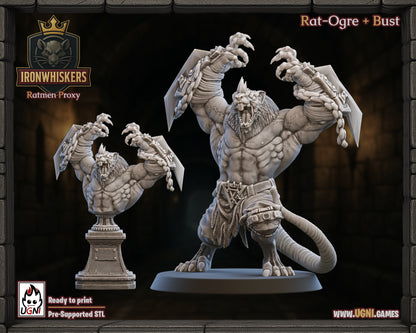 IronWhisker – Skaven – High Quality Miniatures for Fantasy Football Game – Ugni Miniatures