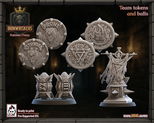 IronWhisker – Skaven – High Quality Miniatures for Fantasy Football Game – Ugni Miniatures