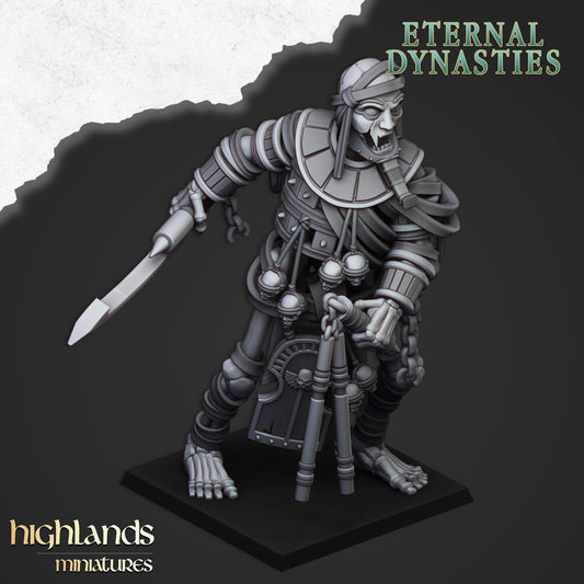 Tomb Kings Ancient Skeletal Colossi (giant) - Eternal Dynasties - Highlands Miniatures