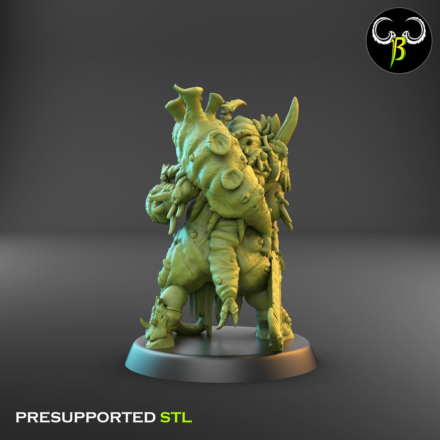 Apostle of Decay squad - Dark Legion - Chaos Army - Clay Beast Creations