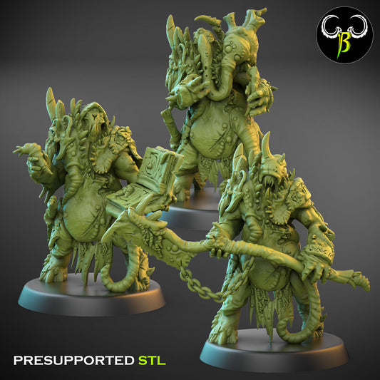 Apostle of Decay squad - Dark Legion - Chaos Army - Clay Beast Creations