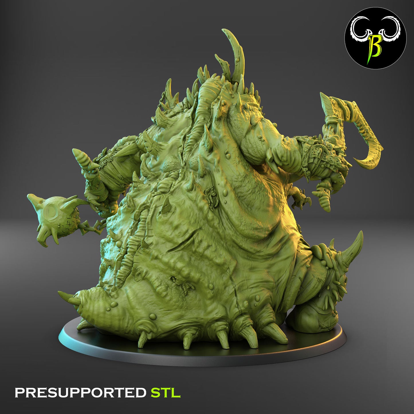 Arch desecrator squad - Dark Legion - Chaos Army - Clay Beast Creations