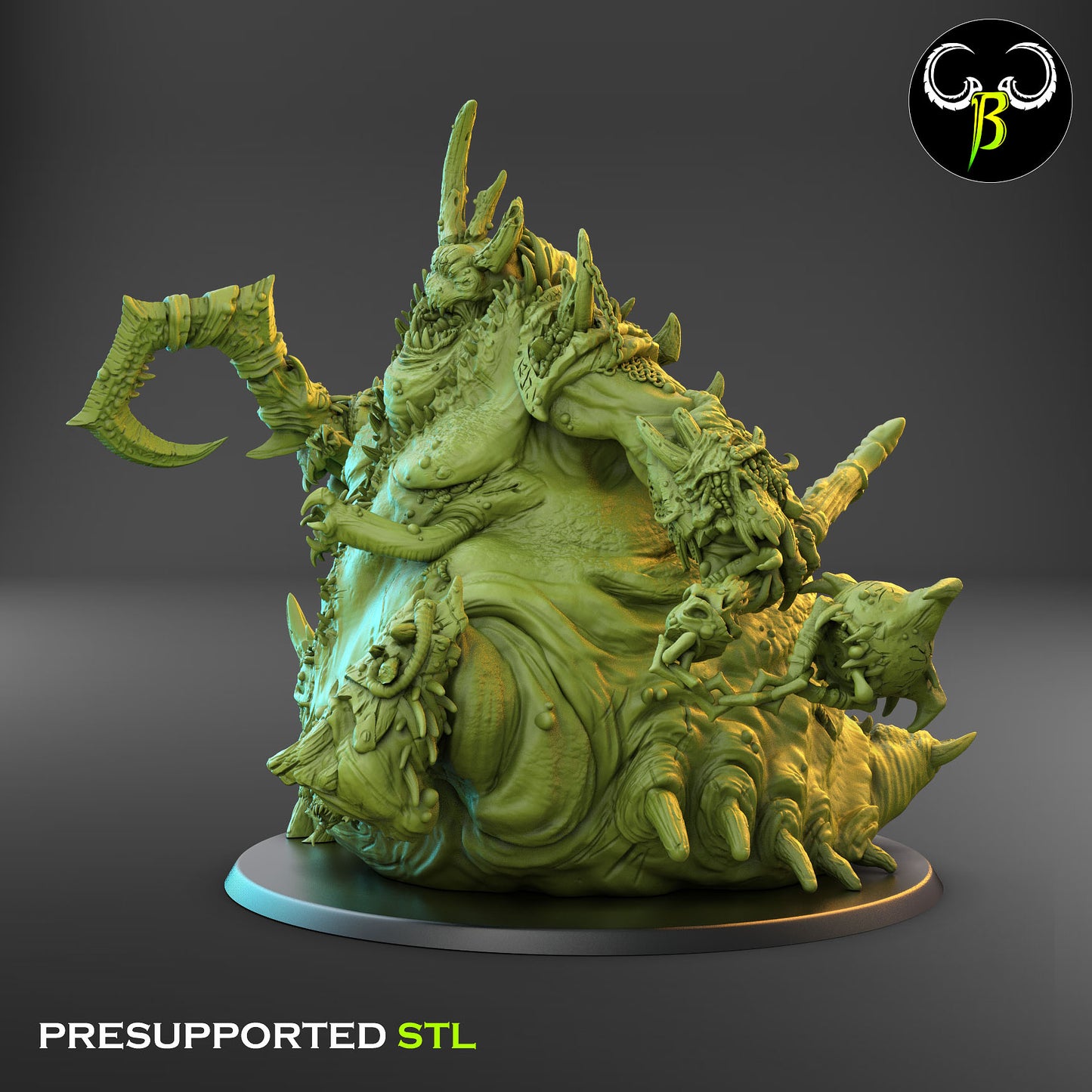 Arch desecrator squad - Dark Legion - Chaos Army - Clay Beast Creations