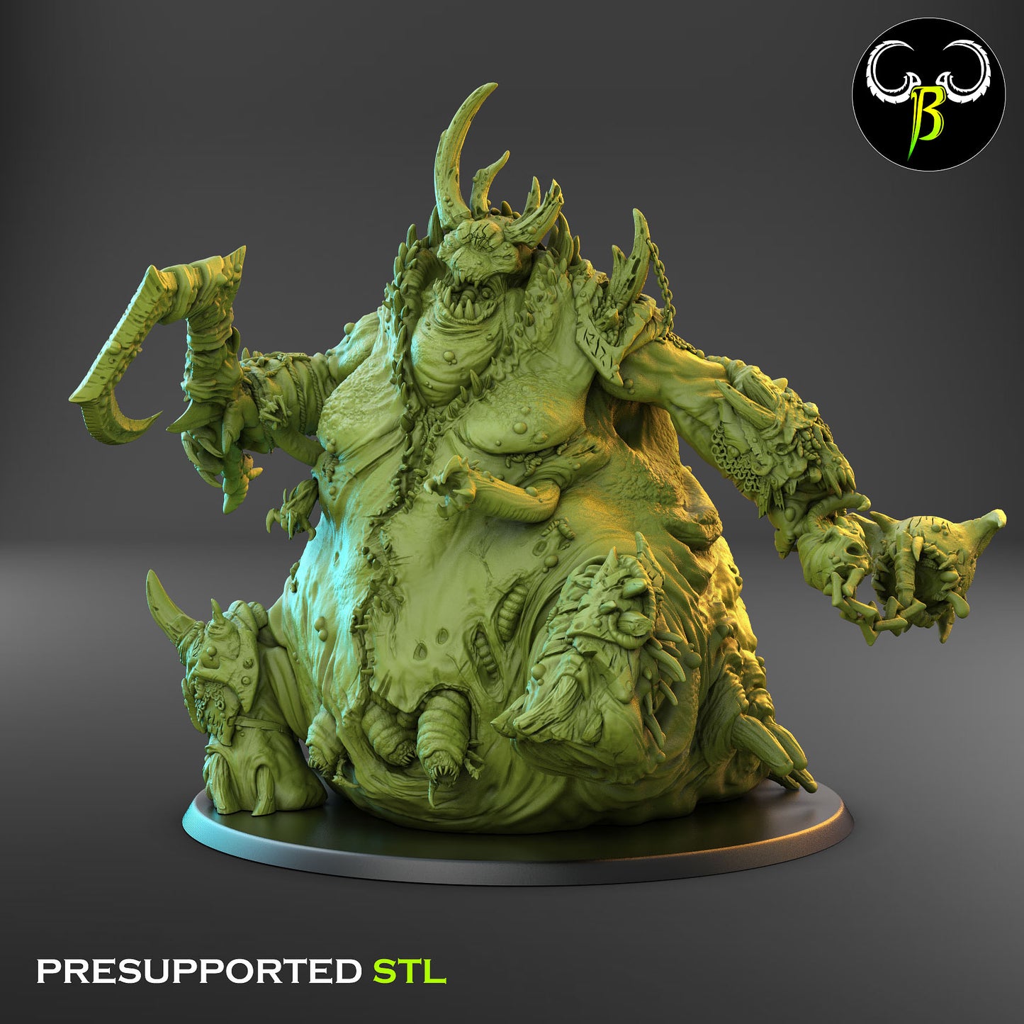 Arch desecrator squad - Dark Legion - Chaos Army - Clay Beast Creations