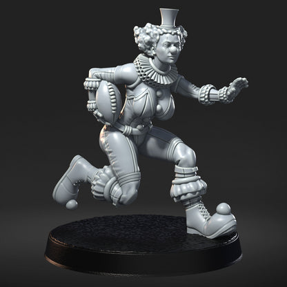 Giggle Gory Girls - Amazons Team for Fantasy Football Miniature Tabletop Game Mythbowl RN eStudio