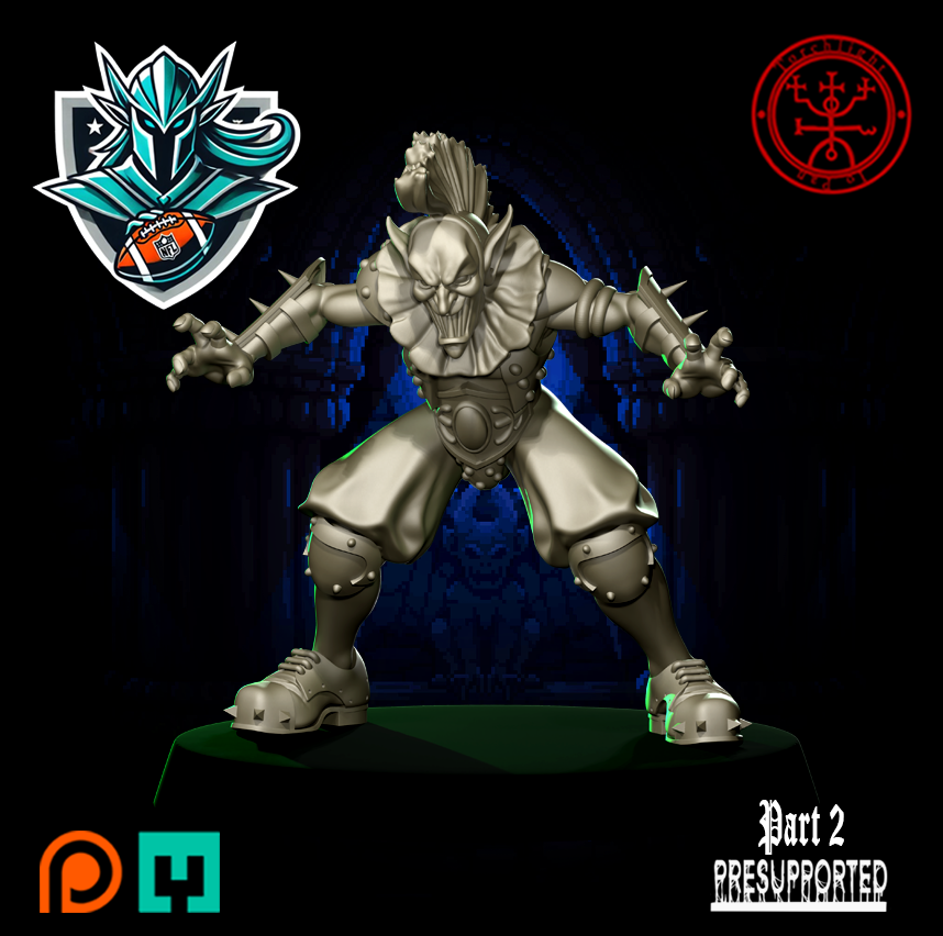 The Pro Eleven Alliance Team for Fantasy Football Miniature Tabletop Game Torchlight Models
