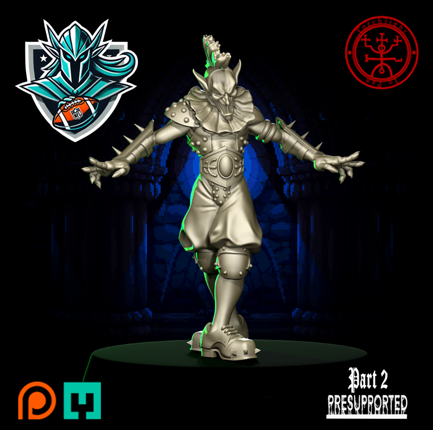 The Pro Eleven Alliance Team for Fantasy Football Miniature Tabletop Game Torchlight Models