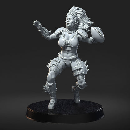 Warchief's Daughters - Amazons Team for Fantasy Football Miniature Tabletop Game Mythbowl RN eStudio - TheMajorLab