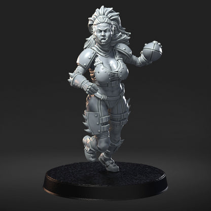 Warchief's Daughters - Amazons Team for Fantasy Football Miniature Tabletop Game Mythbowl RN eStudio - TheMajorLab