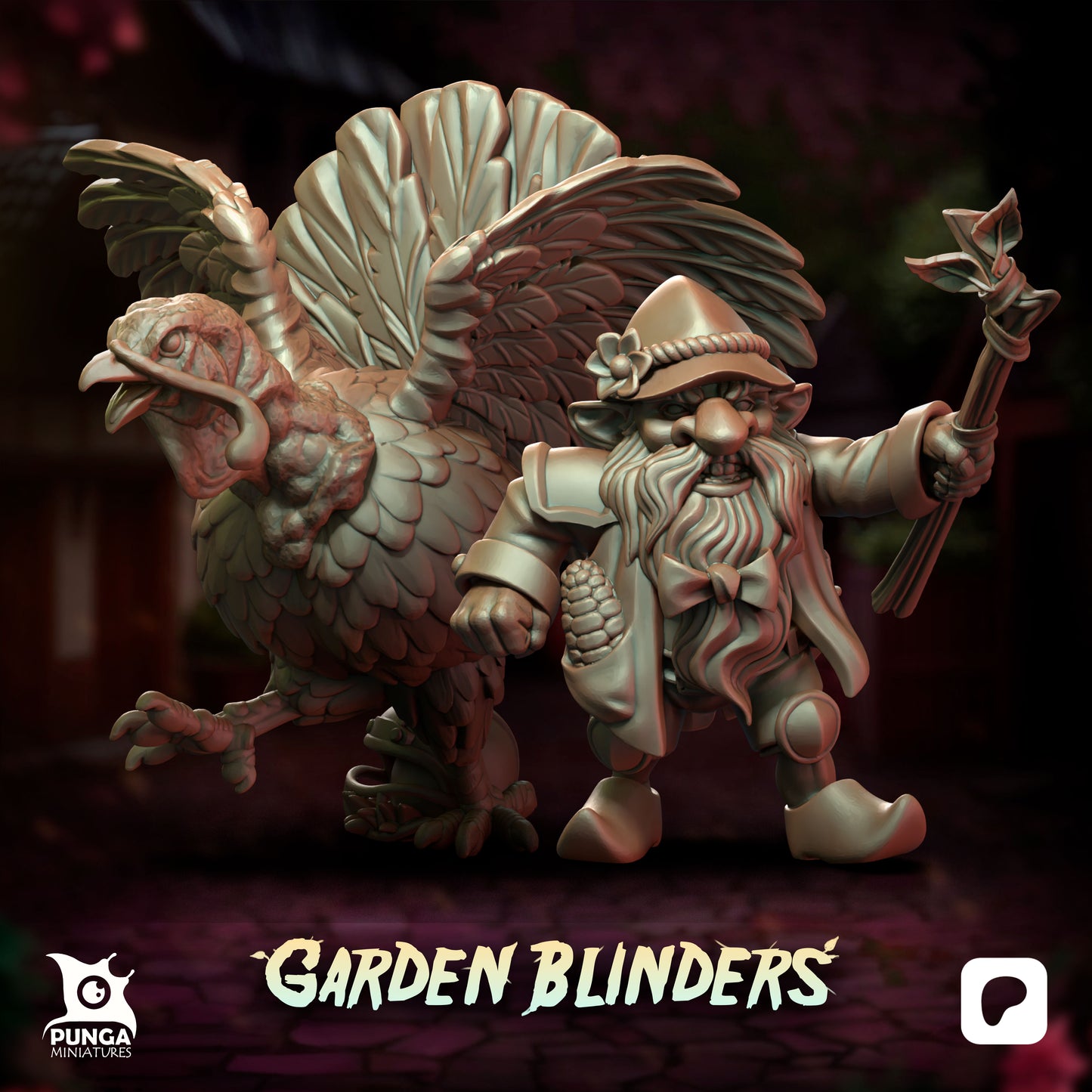 Garden Blinders Gnome Team Fantasy Football Punga Miniatures