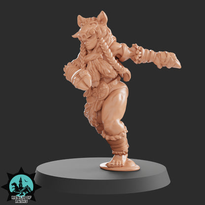 AMAROCK Amazon Team for Fantasy Football Tabletop Miniature Game Realm of paths - TheMajorLab