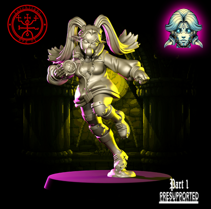 The Zonerunners – Elven Blood Fantasy Football Bowl Team (15 Miniatures, High Quality Resin, Torchlight)