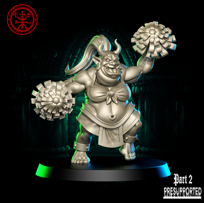 The Tengu Terrors – Ogres – High Quality Miniatures for Fantasy Football Game – Torchlight Models