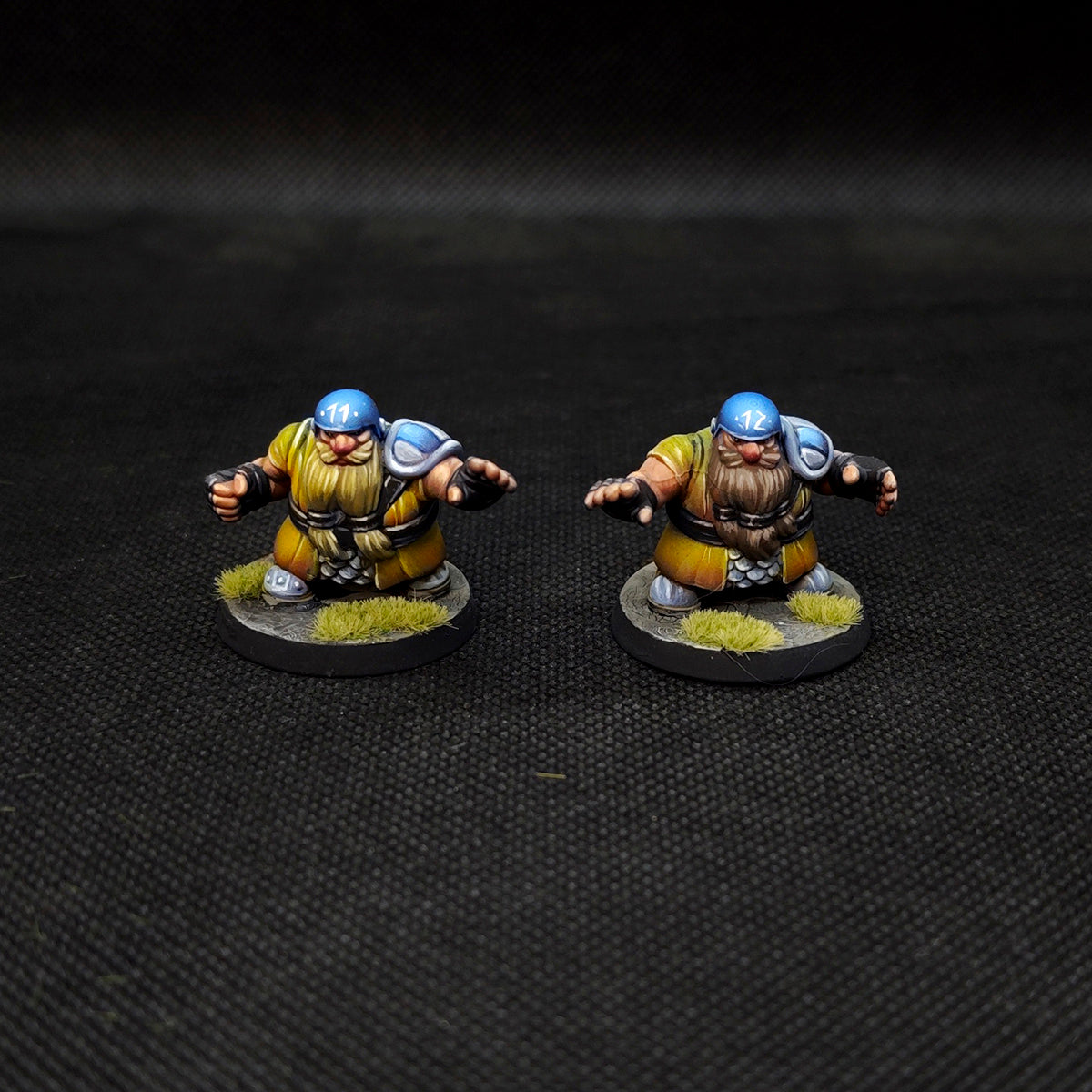 Dwarf Team for Fantasy Football Miniature Tabletop Game Txarli Factory