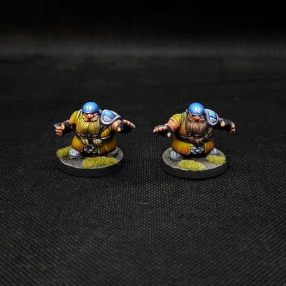 Dwarf Team for Fantasy Football Miniature Tabletop Game Txarli Factory