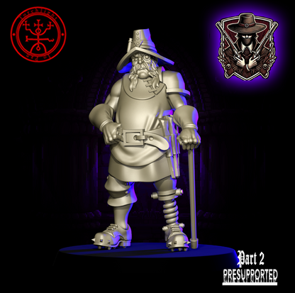 The Unexpected Inquisition Support Team - 12 High-Quality 3D Print Human Miniatures | Blood Fantasy Football Bowl | Torchlight Models