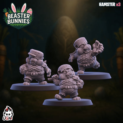 Easter Bunnies - Human Team for Fantasy Football Tabletop Games - UGNI Miniatures