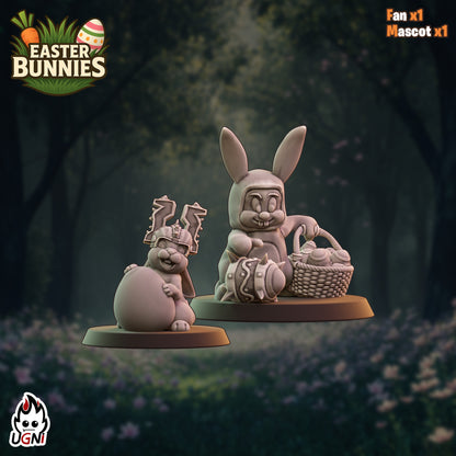Easter Bunnies - Human Team for Fantasy Football Tabletop Games - UGNI Miniatures