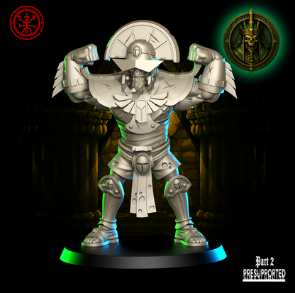 The Osteopharaosis Tomb Kings Team for Fantasy Football Miniature Tabletop Game Torchlight Models