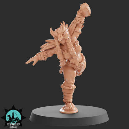 AMAROCK Amazon Team for Fantasy Football Tabletop Miniature Game Realm of paths - TheMajorLab