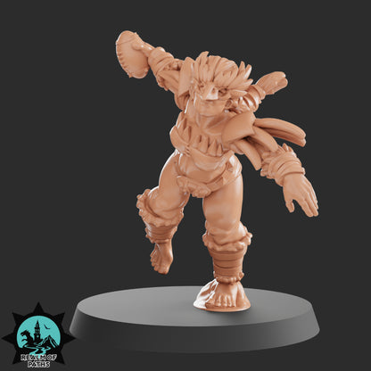 AMAROCK Amazon Team for Fantasy Football Tabletop Miniature Game Realm of paths - TheMajorLab
