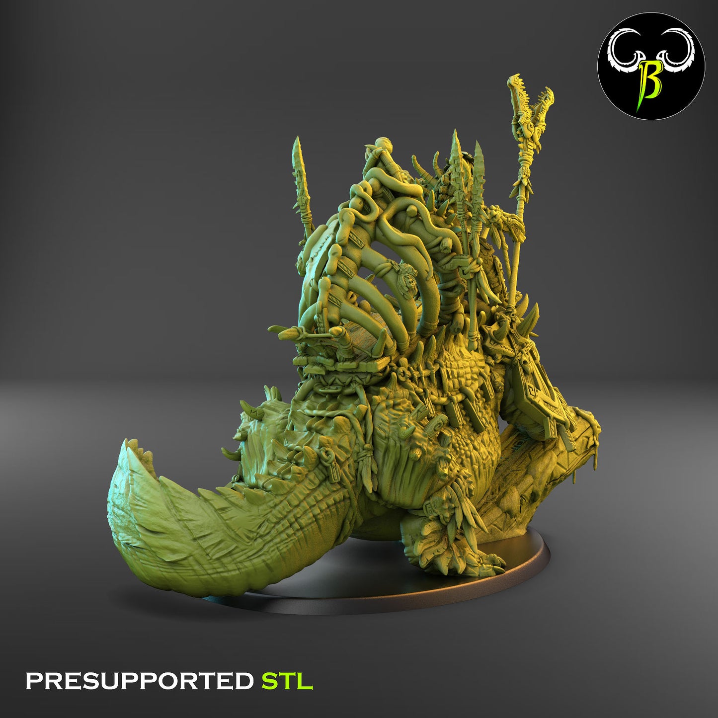 Def Jaws - HEDTAKA TRIBE - Orcs Army - Clay Beast Creations