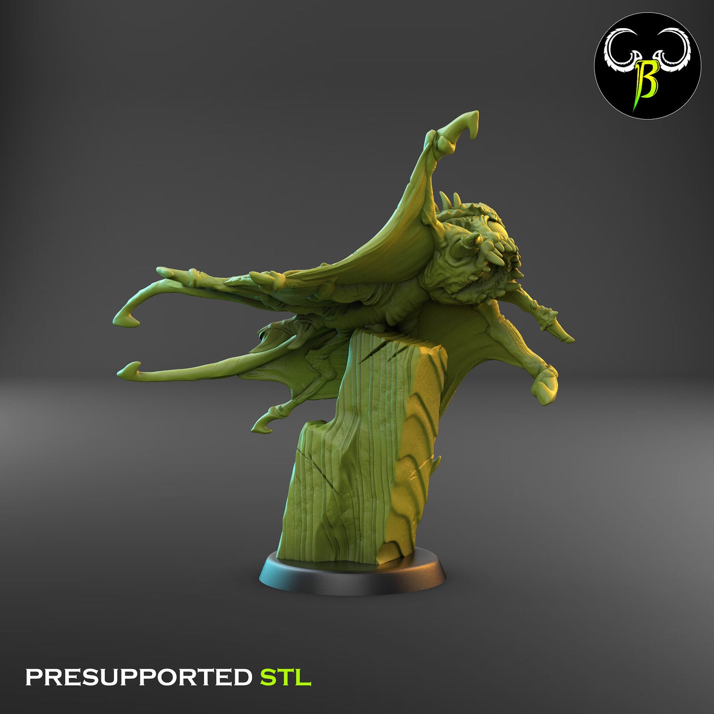 Devil Glider Squad - Dark Legion - Chaos Army - Clay Beast Creations