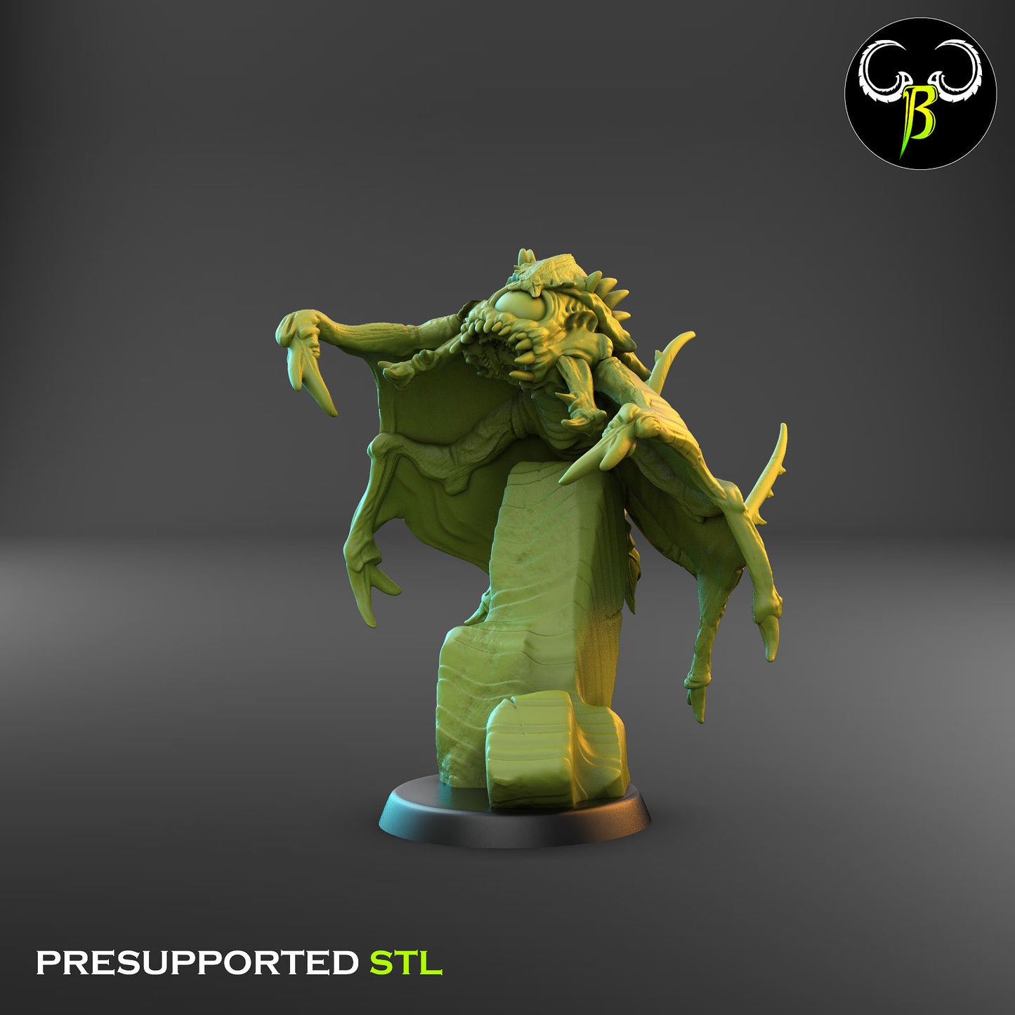 Devil Glider Squad - Dark Legion - Chaos Army - Clay Beast Creations