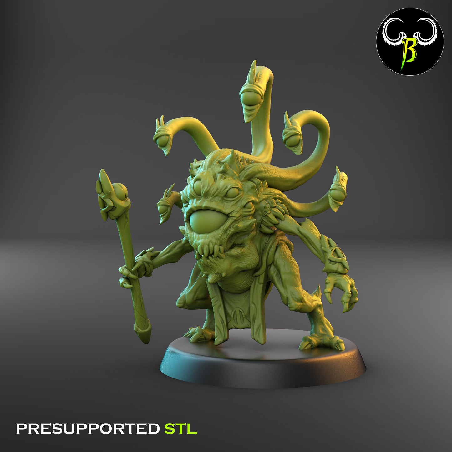 DiscEyeples Squad - Dark Legion - Chaos Army - Clay Beast Creations