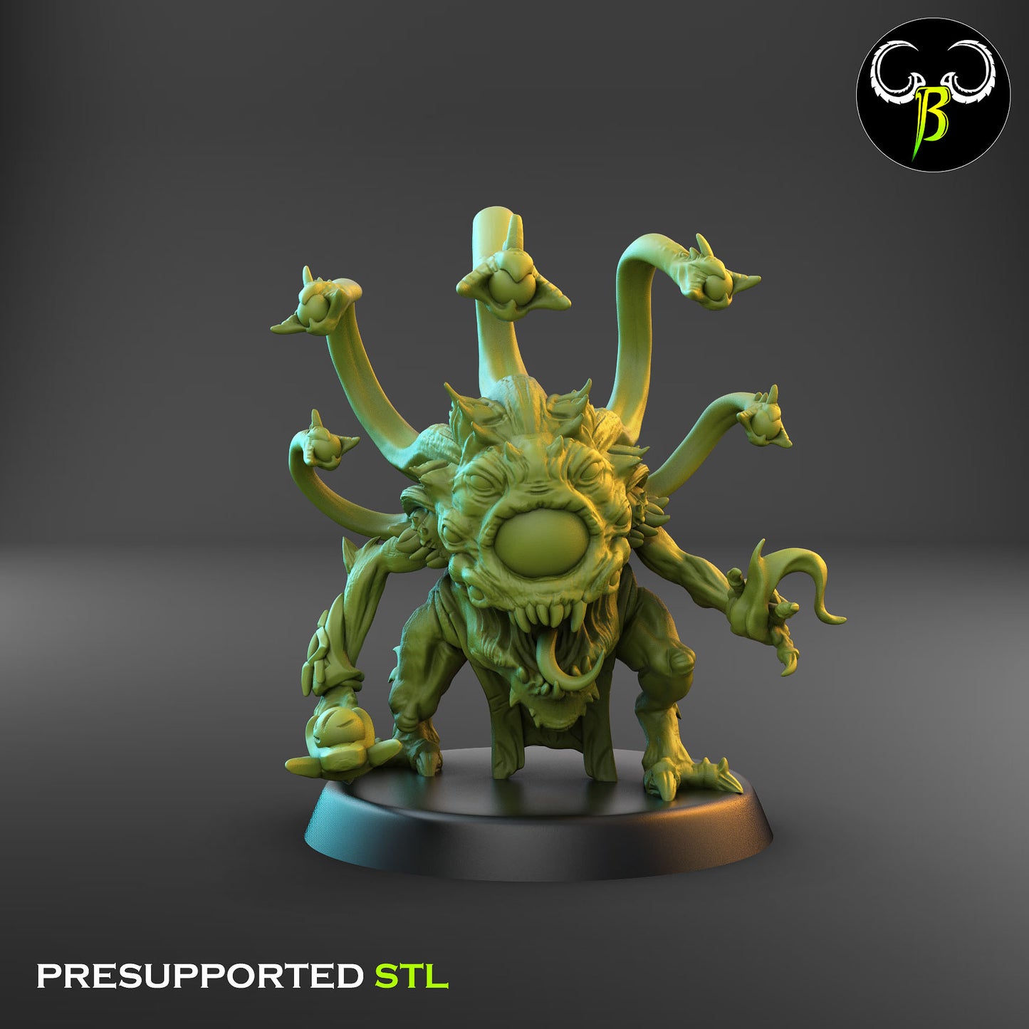 DiscEyeples Squad - Dark Legion - Chaos Army - Clay Beast Creations