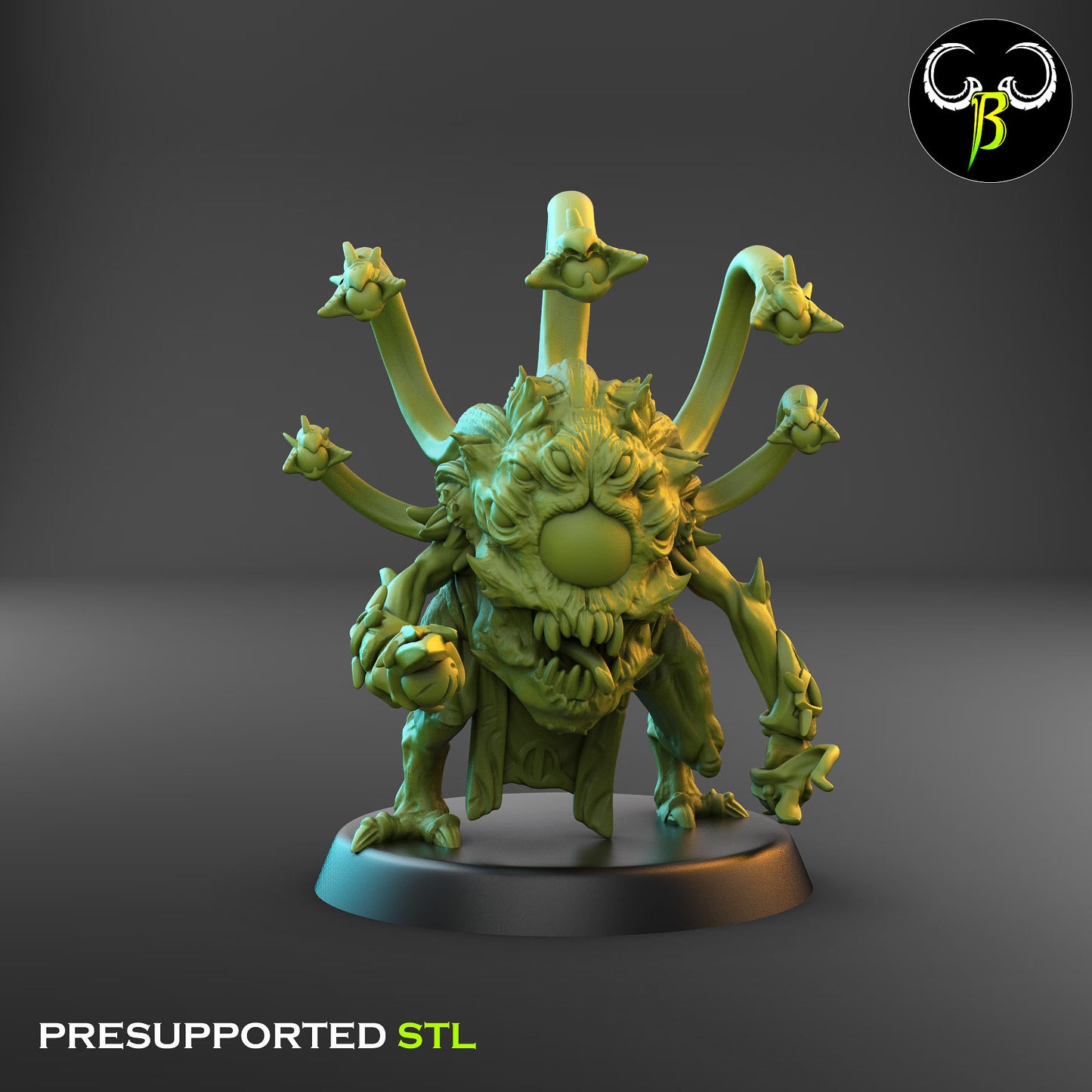 DiscEyeples Squad - Dark Legion - Chaos Army - Clay Beast Creations