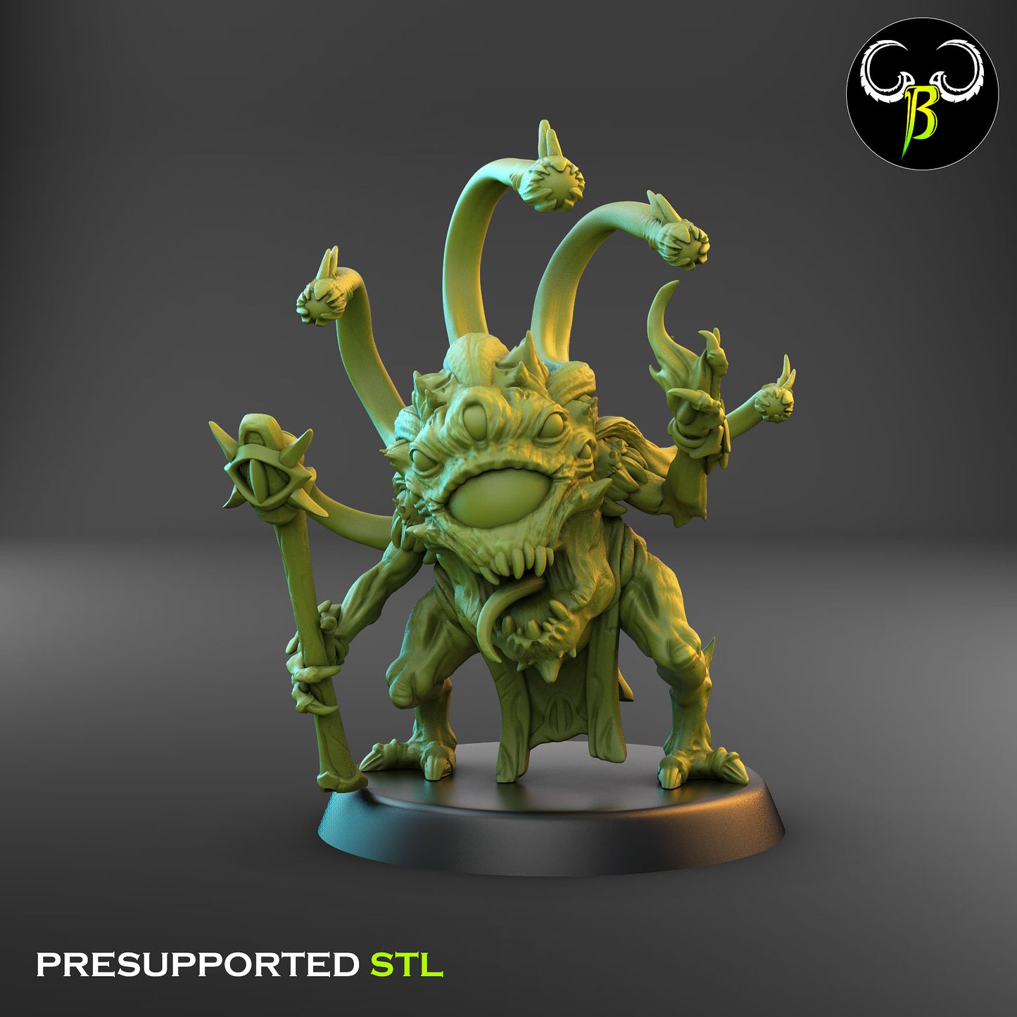 DiscEyeples Squad - Dark Legion - Chaos Army - Clay Beast Creations