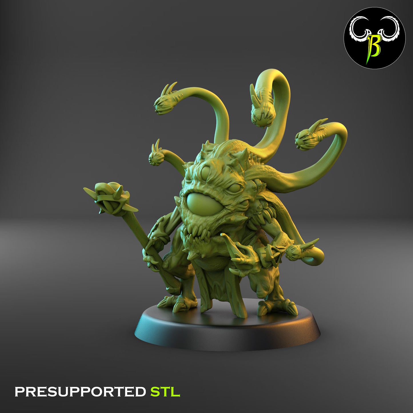 DiscEyeples Squad - Dark Legion - Chaos Army - Clay Beast Creations