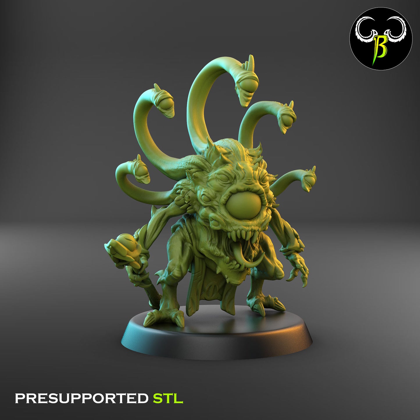 DiscEyeples Squad - Dark Legion - Chaos Army - Clay Beast Creations