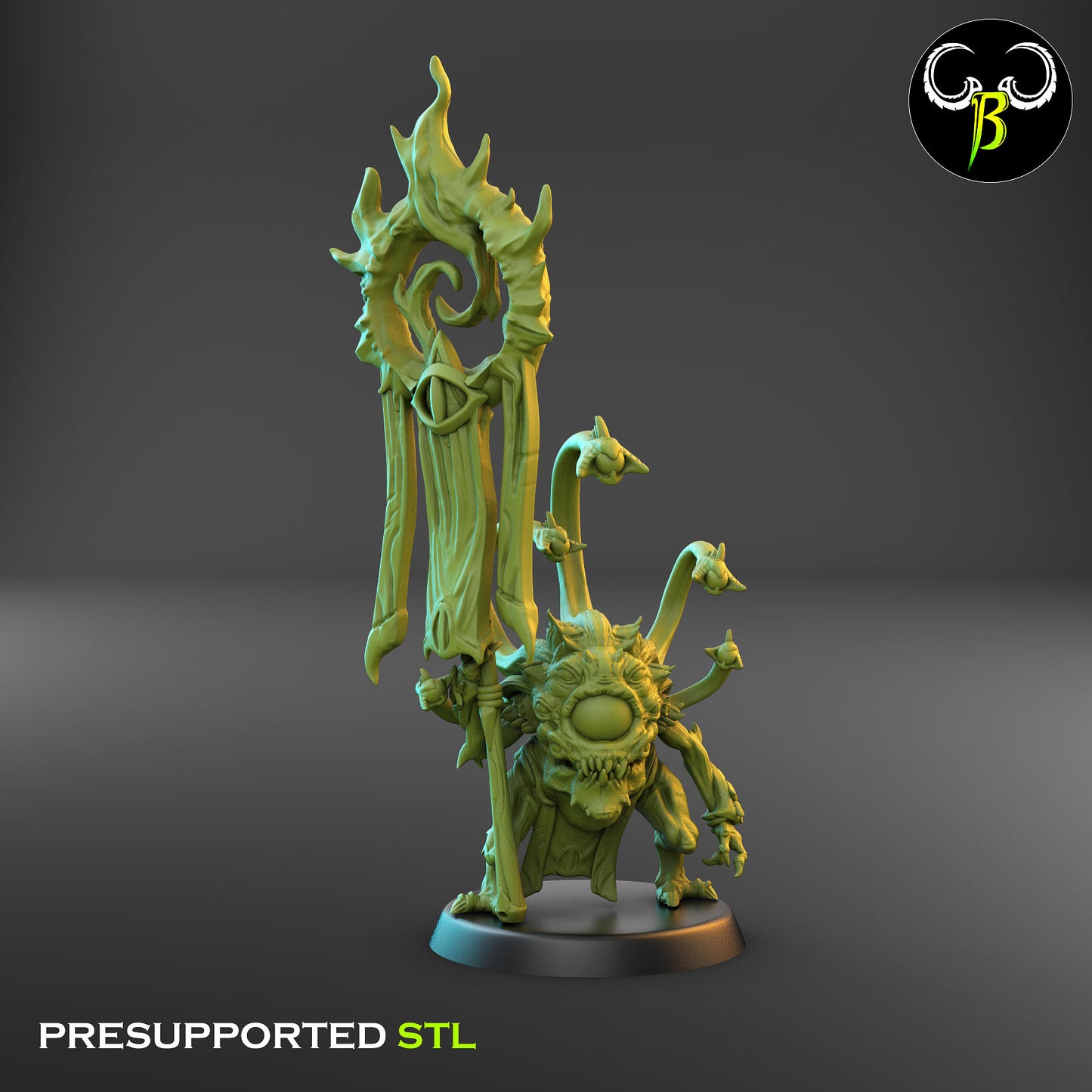 DiscEyeples Squad - Dark Legion - Chaos Army - Clay Beast Creations