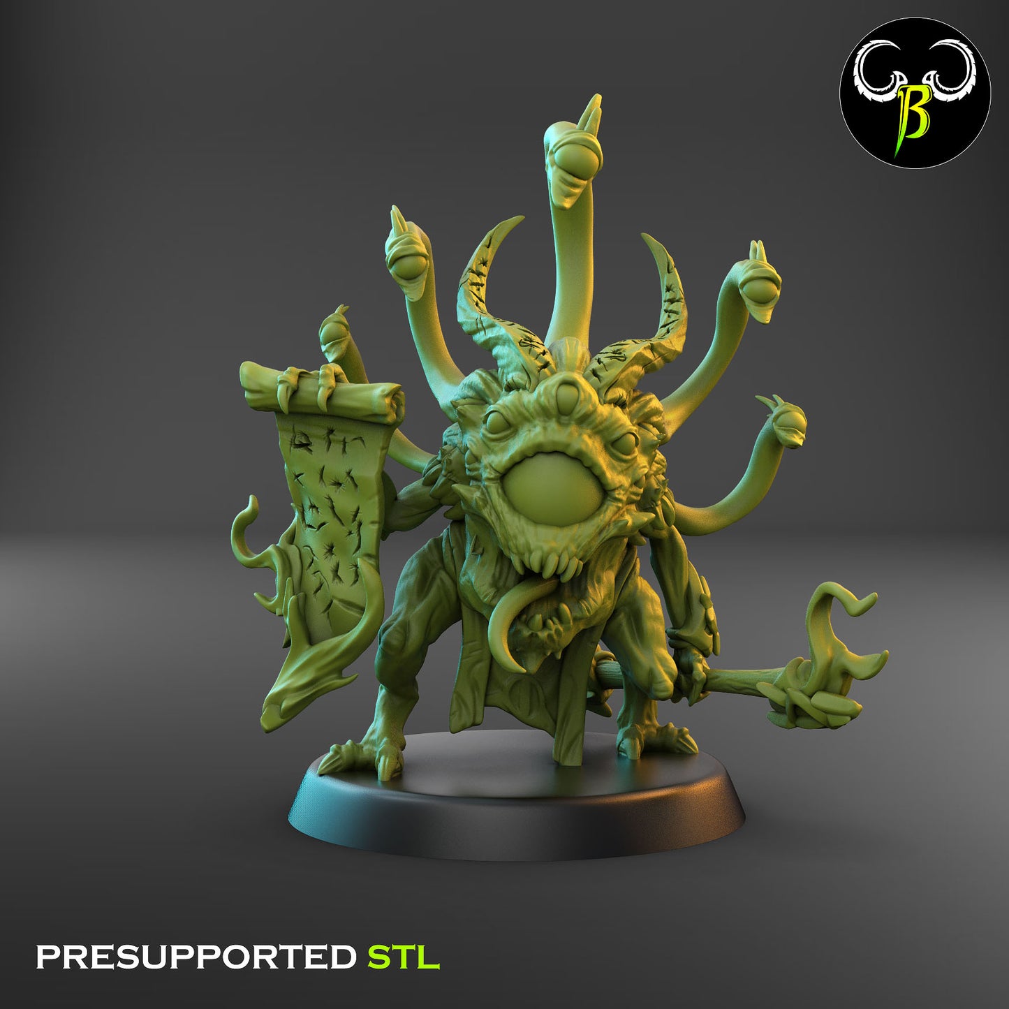 DiscEyeples Squad - Dark Legion - Chaos Army - Clay Beast Creations