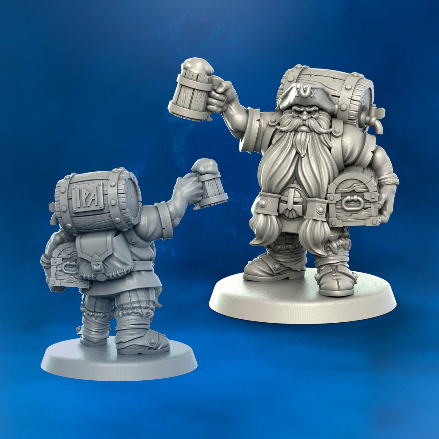 Steam Boys Dwarf Dwarves team Fantasy Football Punga Miniatures