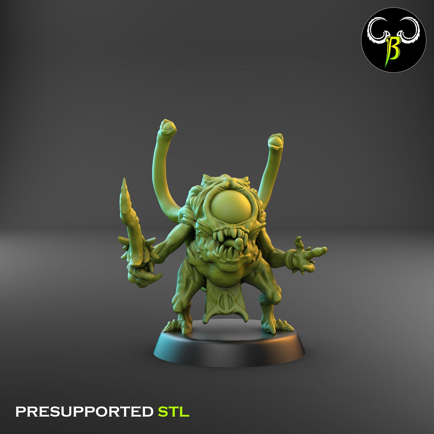 Eyecolites Squad - Dark Legion - Chaos Army - Clay Beast Creations