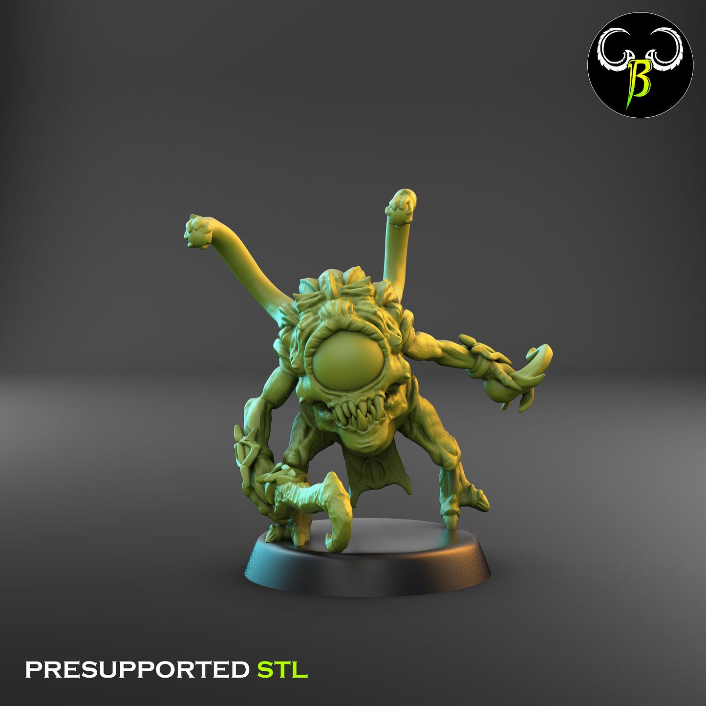 Eyecolites Squad - Dark Legion - Chaos Army - Clay Beast Creations