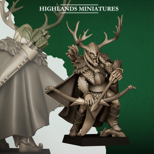 Highborn - Wood Elves - Feral Elves - Highlands Miniatures
