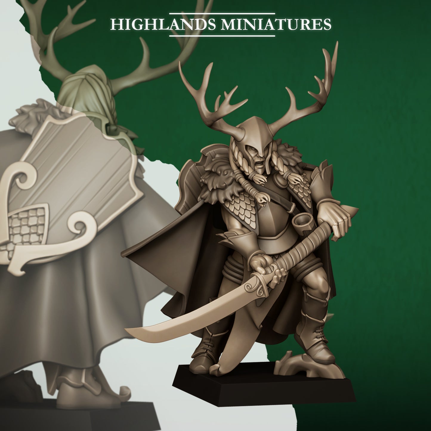 Highborn - Wood Elves - Feral Elves - Highlands Miniatures