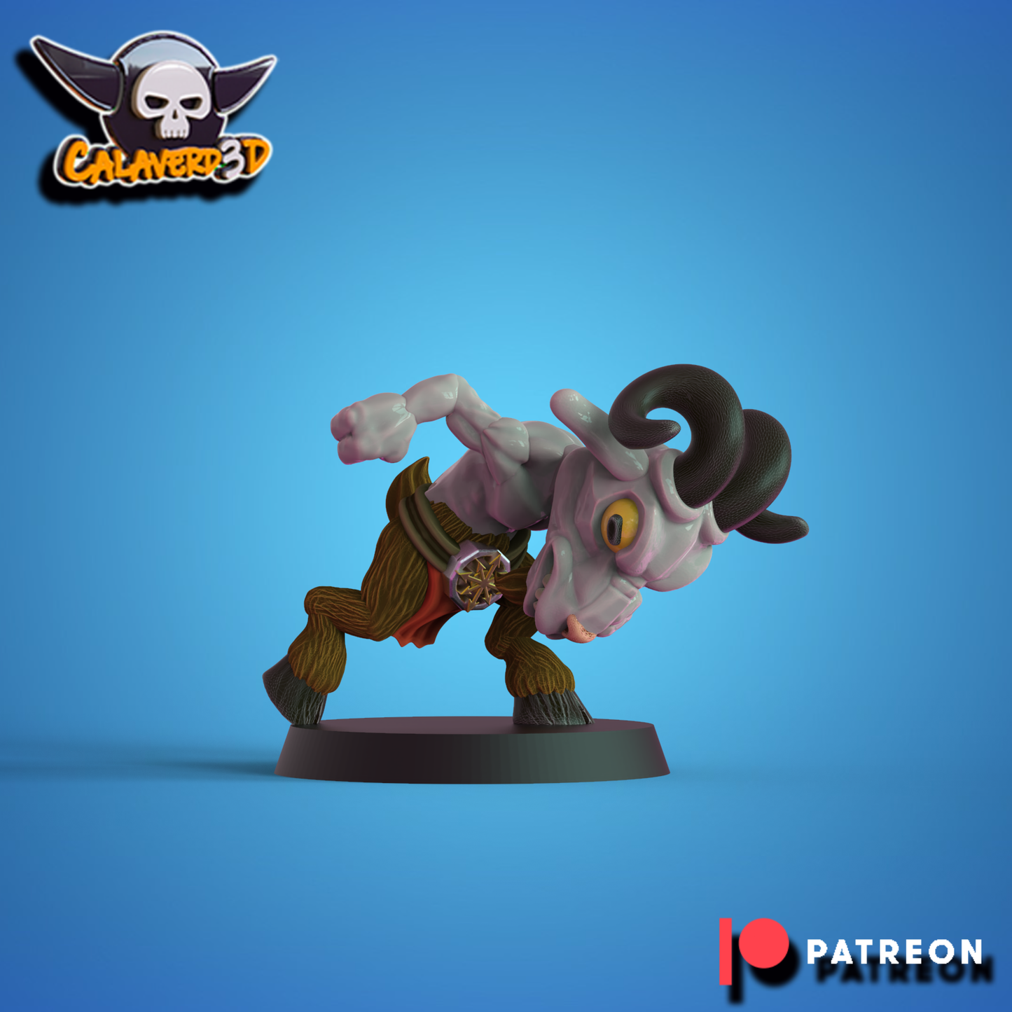 Chibi Chaos Chosen –  Team for Fantasy Football Miniature Games - Calaverd3D